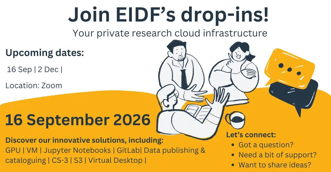 2026 September EIDF drop-in