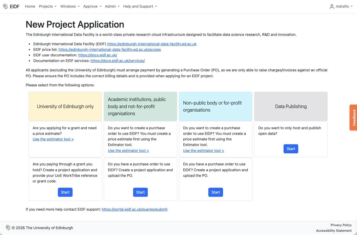 2026-New project application