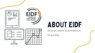 Promo image for EIDF event at Bayes in April 2026